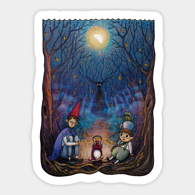 Over the Garden Wall Sticker by illustore